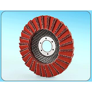 INTERLEAVED FLAP DISCS 